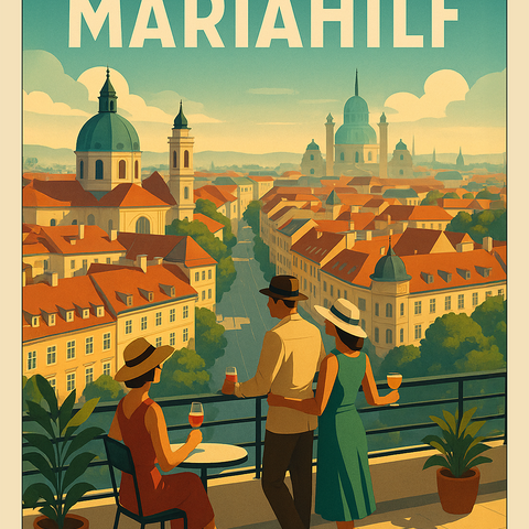 Wien Poster – Haus des Meeres, Mariahilf (6. Bezirk)