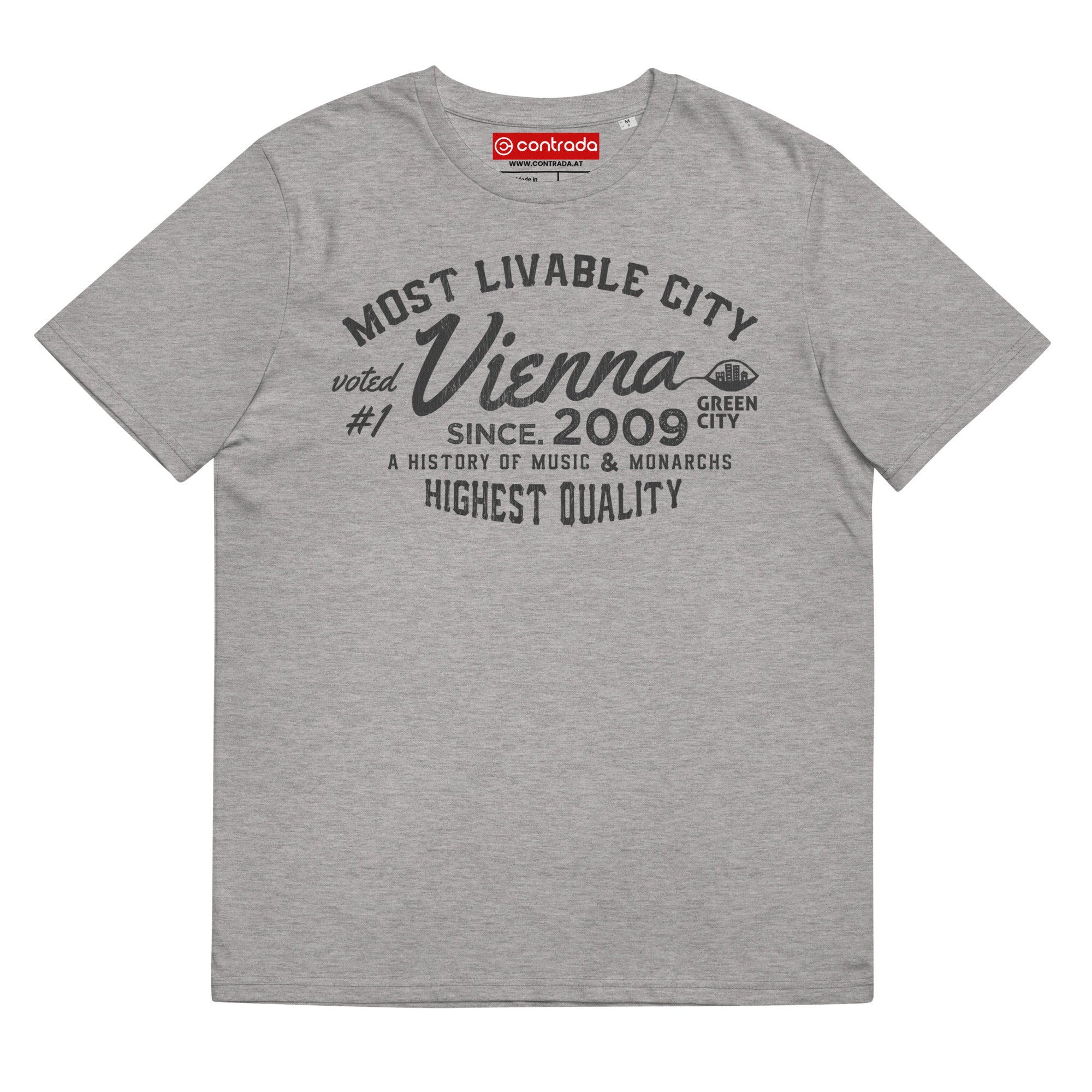 00., Vienna, Wien, "Most Livable City", Classic Premium, Bio-Baumwoll-T-Shirt