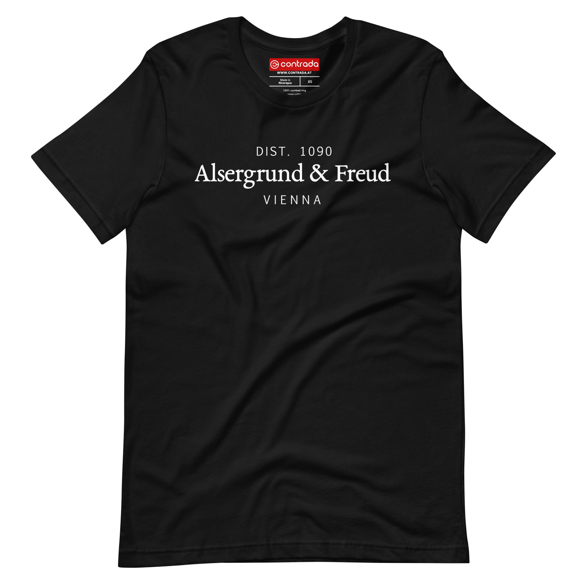 09., Alsergrund, Wien, „Alsergrund & Freud" (v2), Modern Basic Unisex-T-Shirt