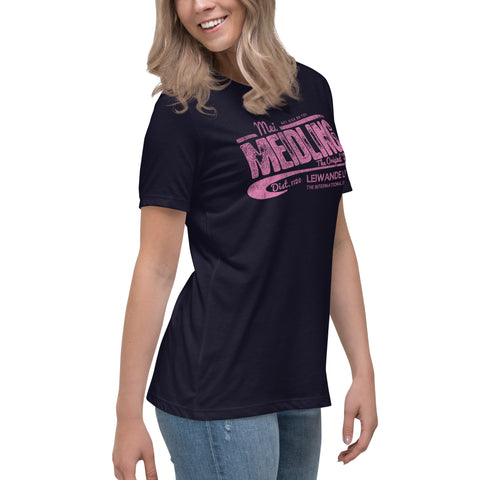 12., Meidling, Wien, „Americana“, Premium Lockeres, Damen T-Shirt