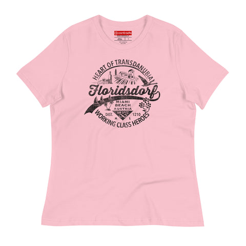 21., Floridsdorf, Wien, „Americana“, Premium Lockeres Damen T-Shirt