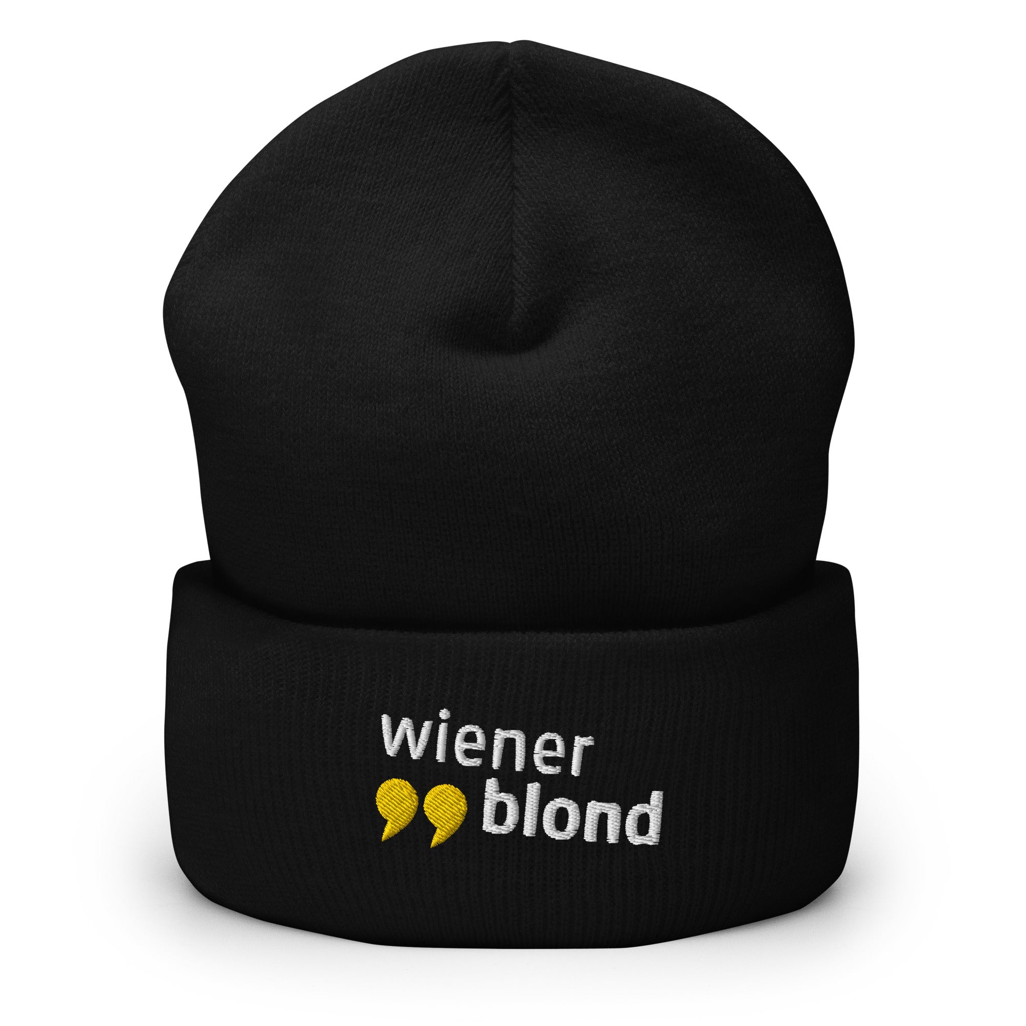 Wiener Blond, „Band Logo Merch", Umgeschlagene Beanie