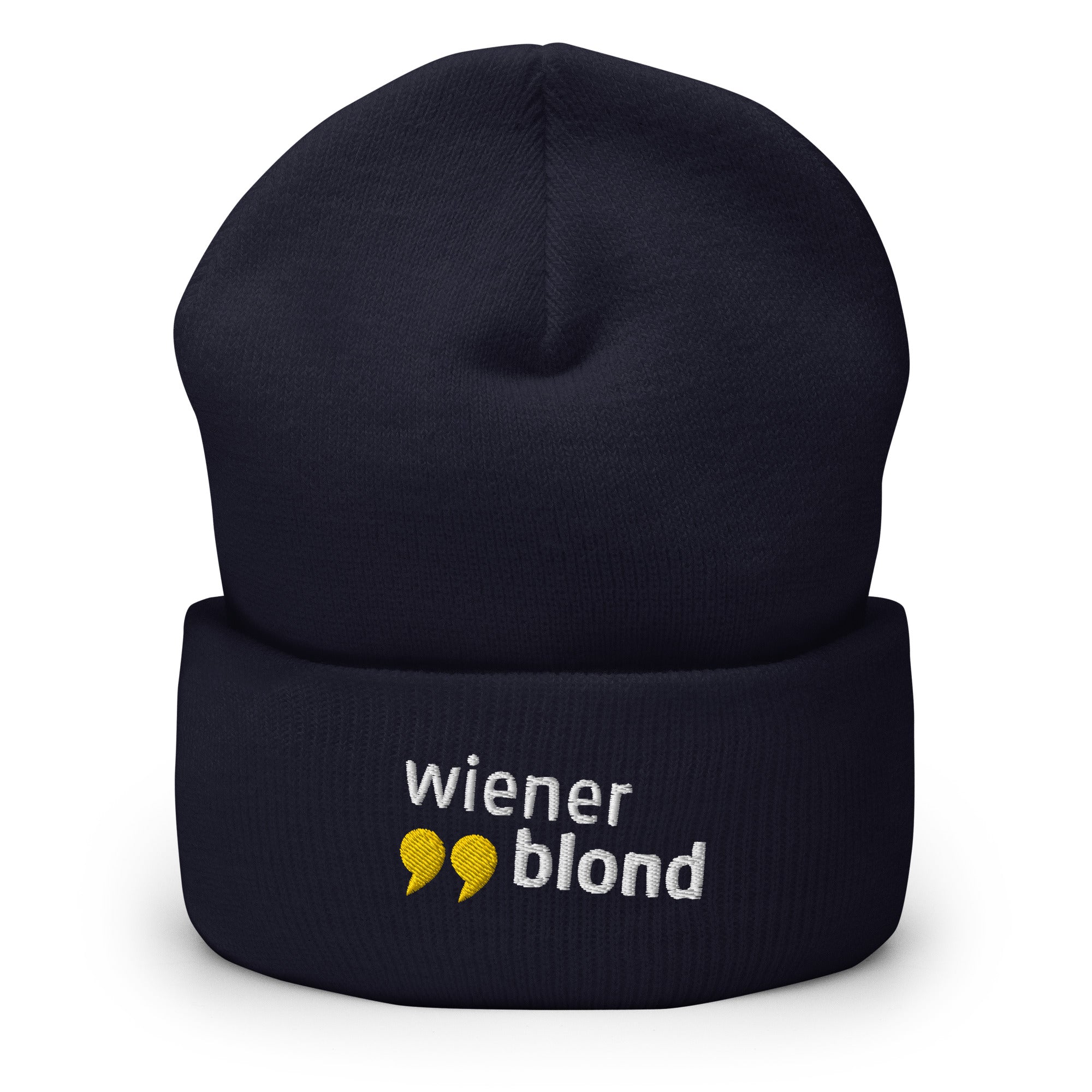 Wiener Blond, „Band Logo Merch", Umgeschlagene Beanie