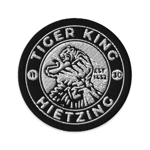 13., Hietzing, Wien, „Tiger King“, Gestickte Aufnäher