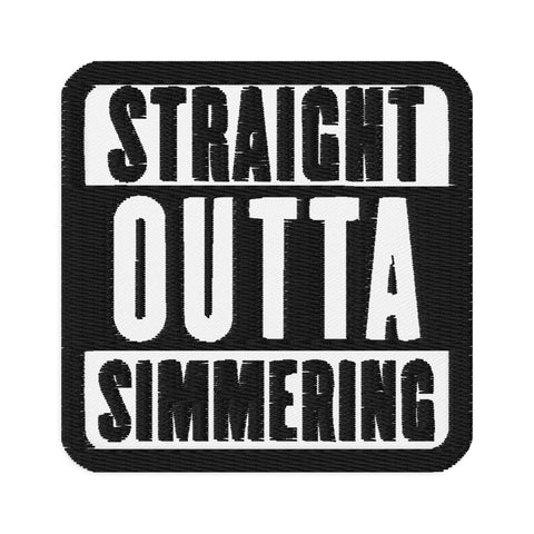11., Simmering, Wien, „Straight Outta“, Gestickte Aufnäher