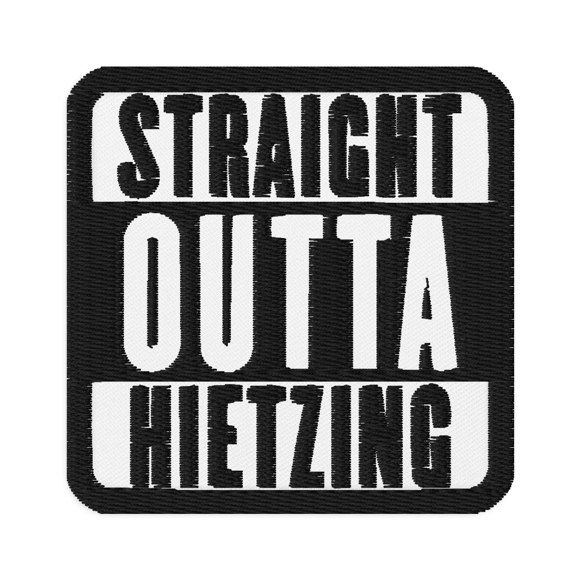 13., Hietzing, Wien, „Straight Outta“, Gestickte Aufnäher