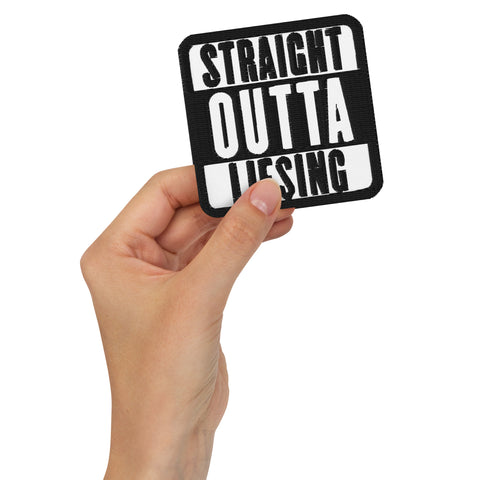 23., Liesing, Wien, „Straight Outta“, Gestickte Aufnäher
