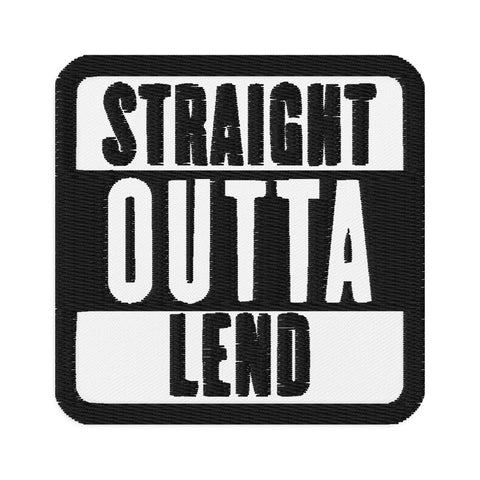 04., Lend, Graz, „Straight Outta“, Gestickte Aufnäher