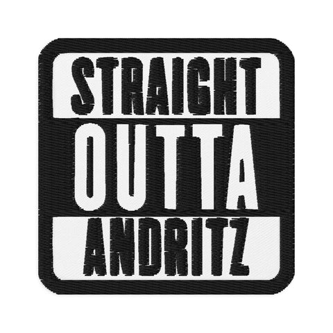 12., Andritz, Graz, „Straight Outta“, Gestickte Aufnäher