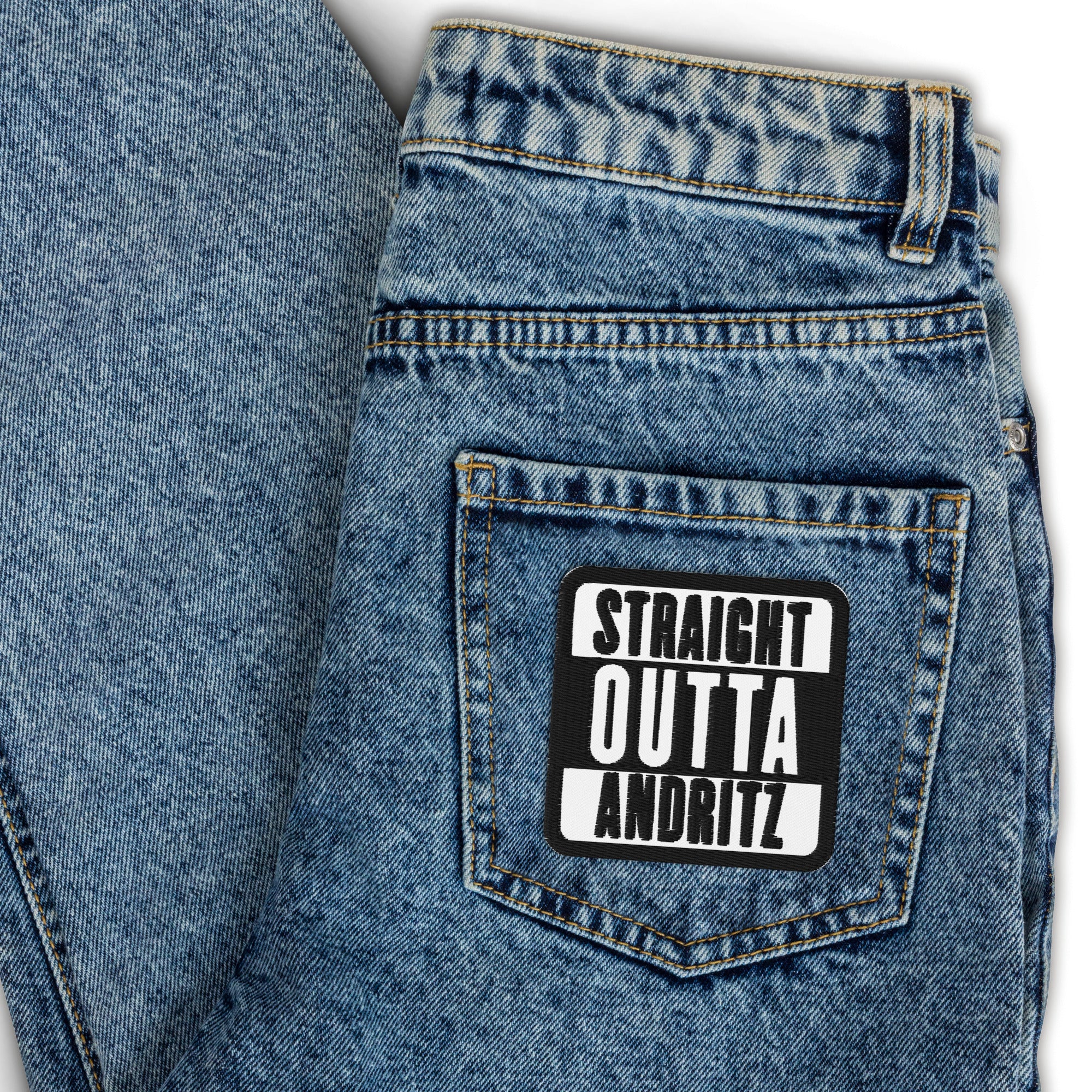 12., Andritz, Graz, „Straight Outta“, Gestickte Aufnäher