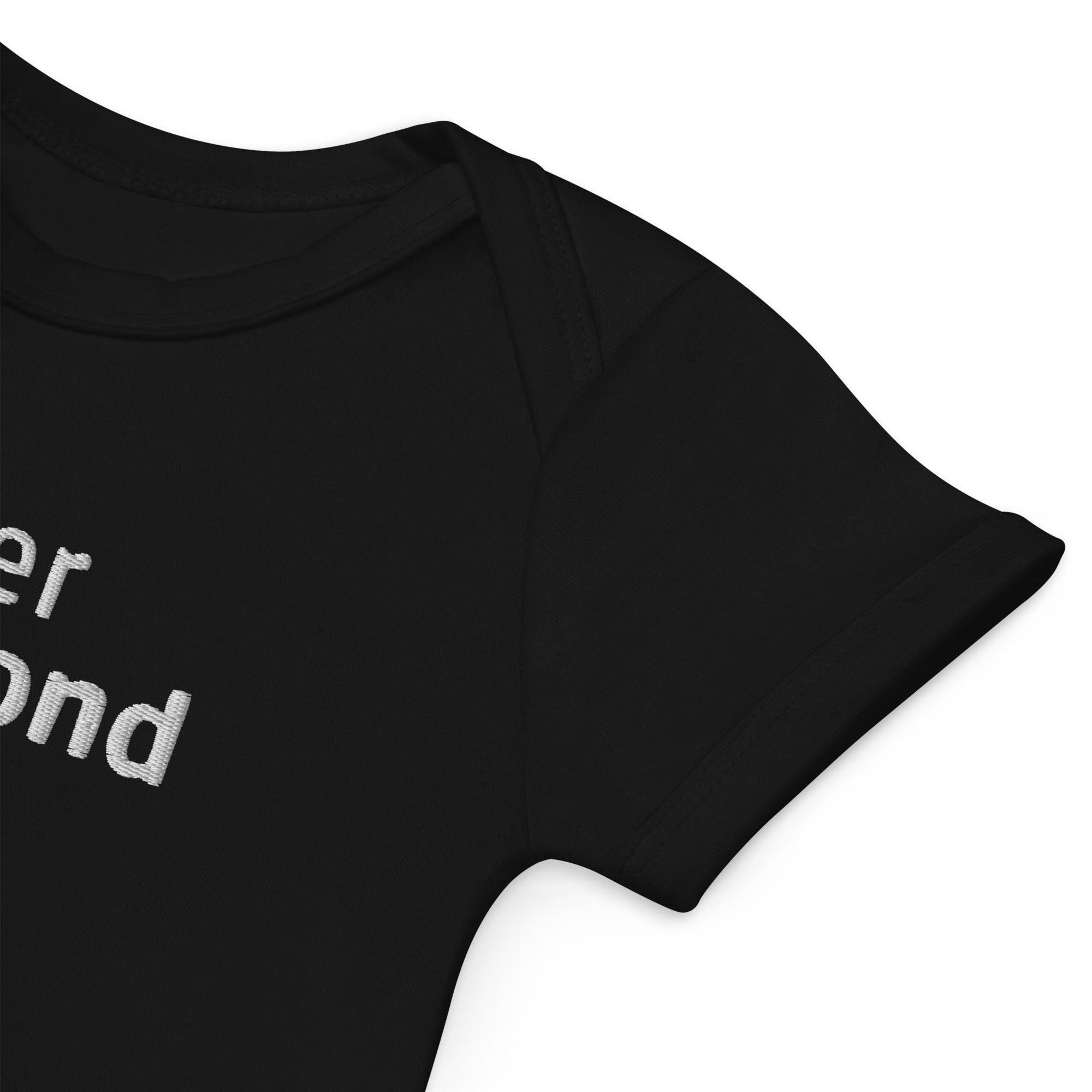 Wiener Blond, „Band Logo Merch", Babystrampler aus Bio-Baumwolle