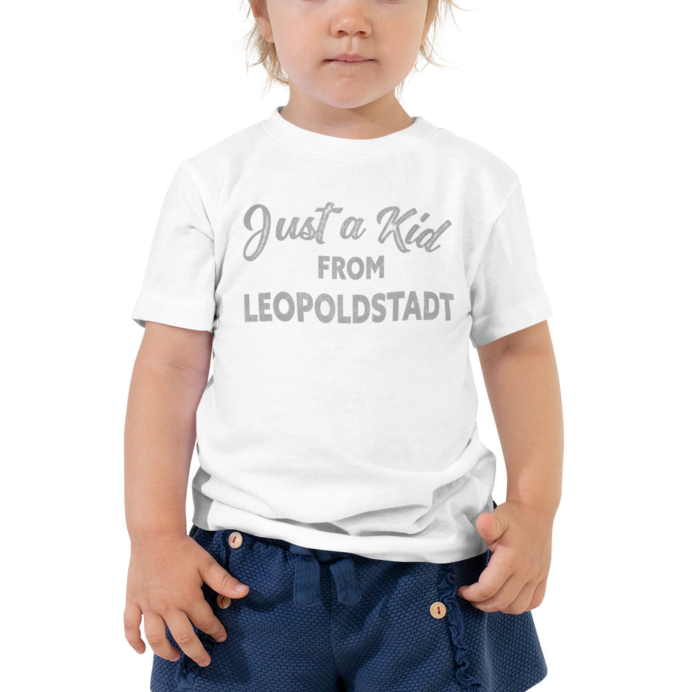 02., Leopoldstadt, Wien, „Just a Kid From“, Basic Kinder T-Shirt