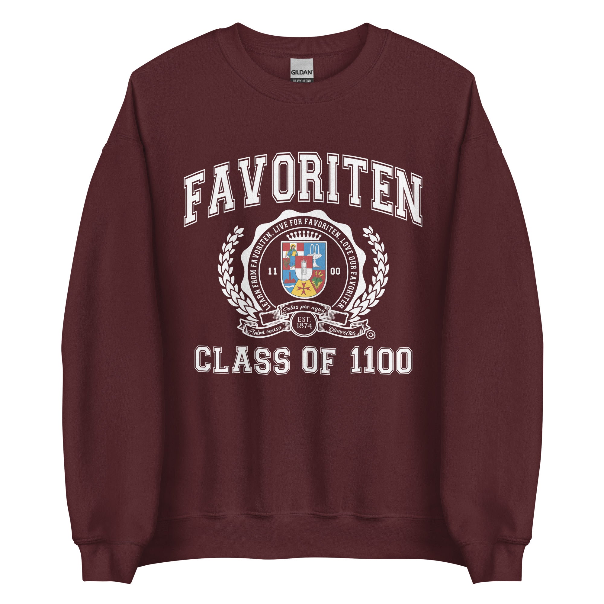 10., Favoriten, Wien, „Alumni", Basic Unisex-Pullover