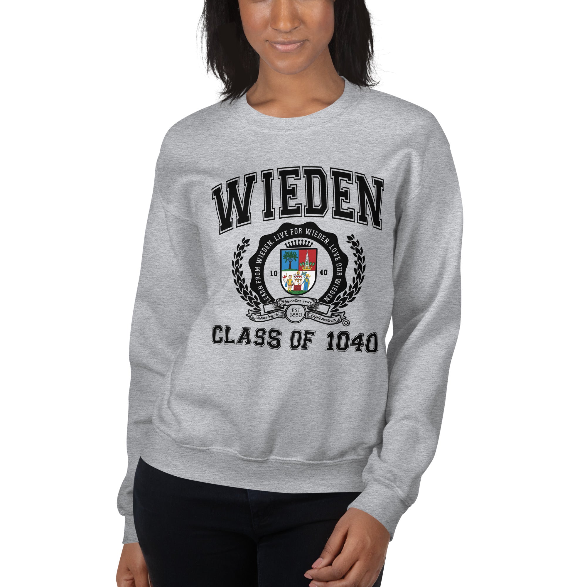 04., Wieden, Wien, „Alumni", Basic Unisex-Pullover