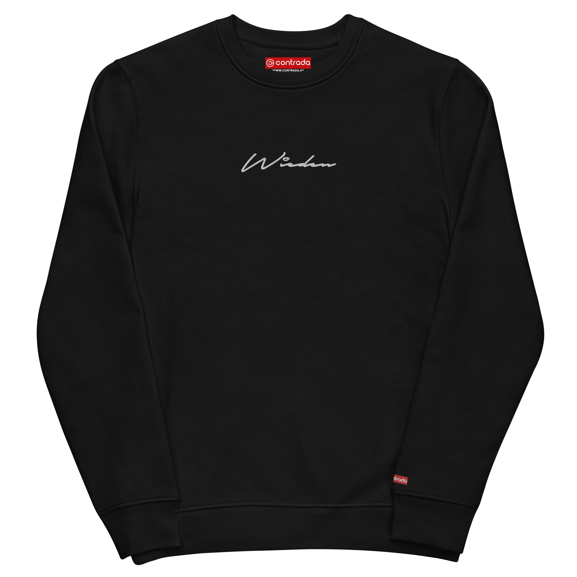 04., Wieden, Wien, "Autografo", Premium Bestickter Unisex-Pullover