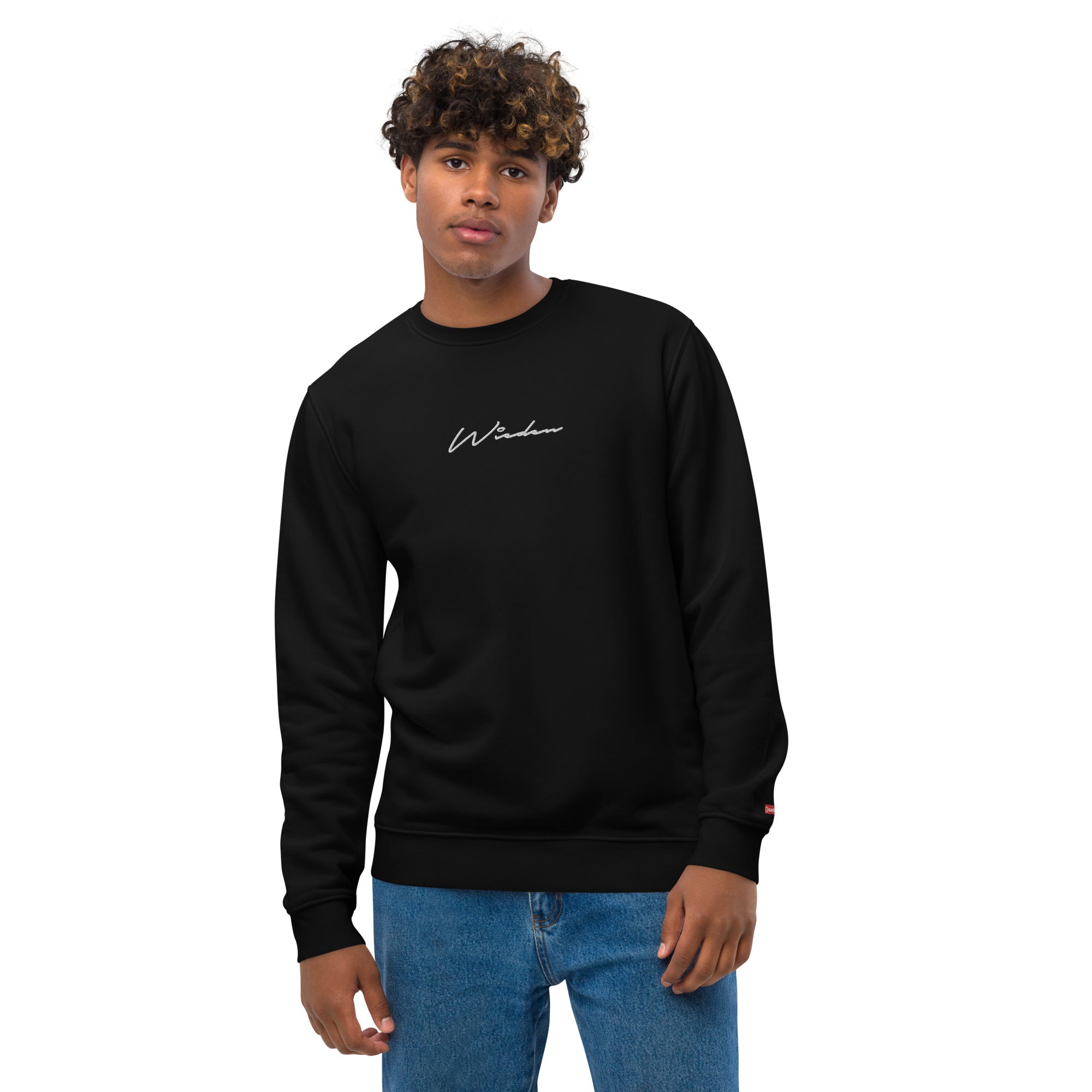04., Wieden, Wien, "Autografo", Premium Bestickter Unisex-Pullover