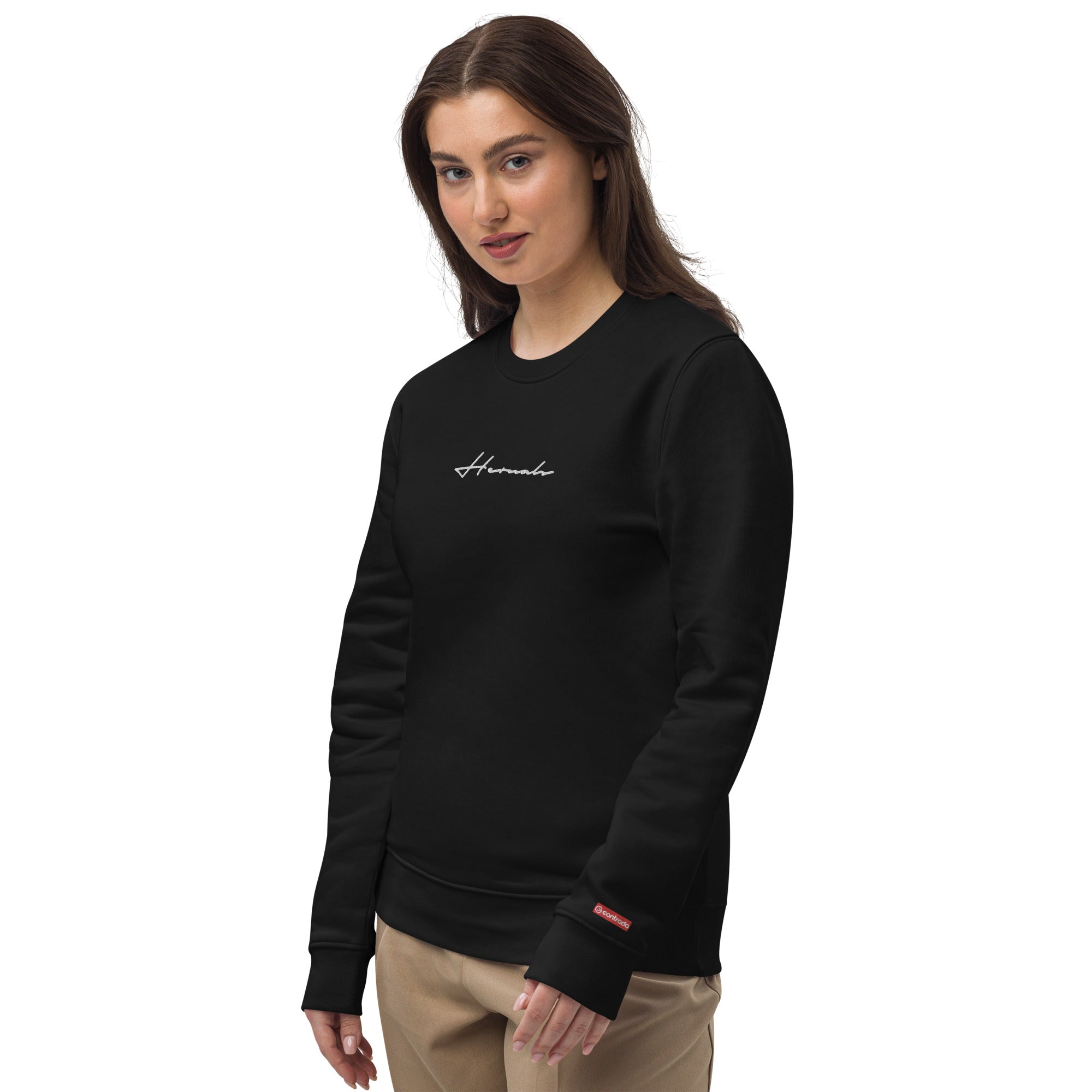 17., Hernals, Wien, "Autografo", Premium Bestickter Unisex-Pullover