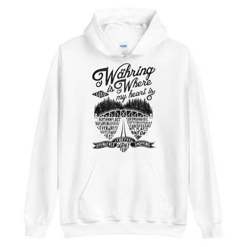 18., Währing, Wien, „Americana“, Basic Hoodie
