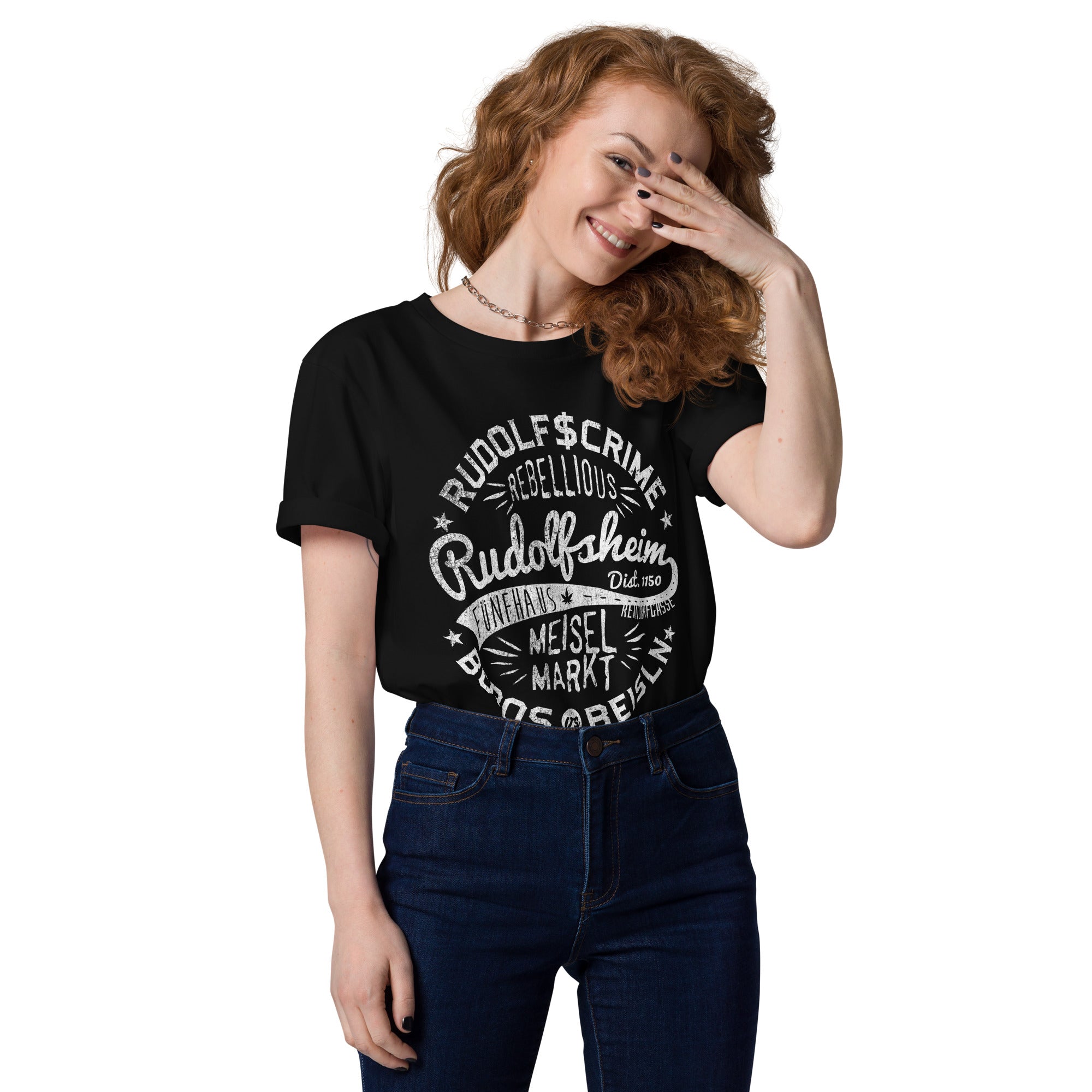 15., Rudolfsheim, Wien, „Americana“, Classic Premium, 100% Bio-Baumwoll T-Shirt