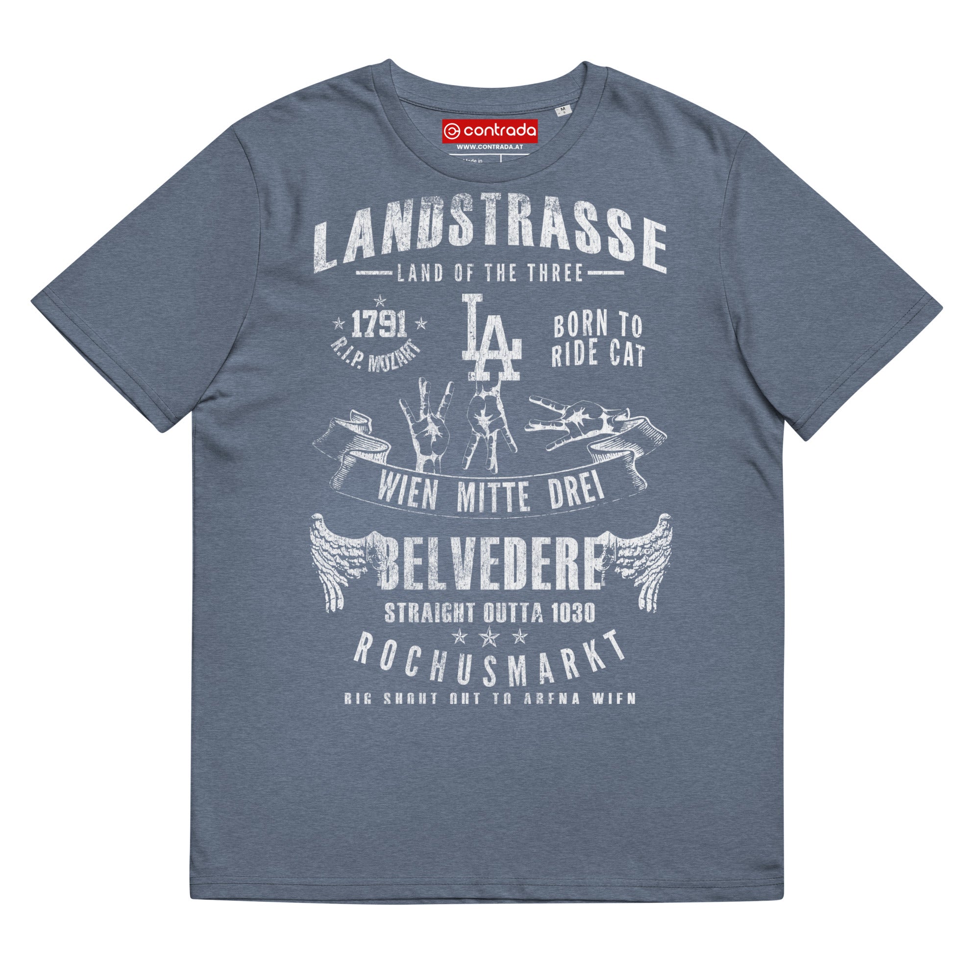 03., Landstrasse, Wien, „Americana“, Classic Premium, 100% Bio-Baumwoll T-Shirt