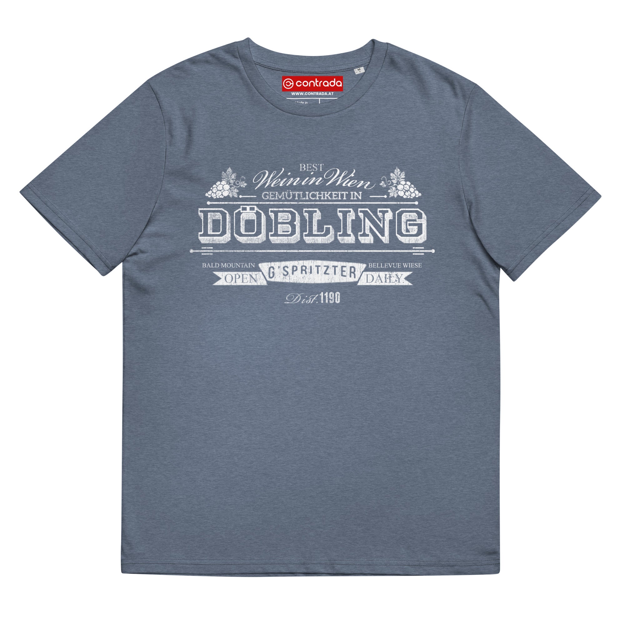19., Döbling, Wien, „Americana“, Classic Premium, 100% Bio-Baumwoll T-Shirt