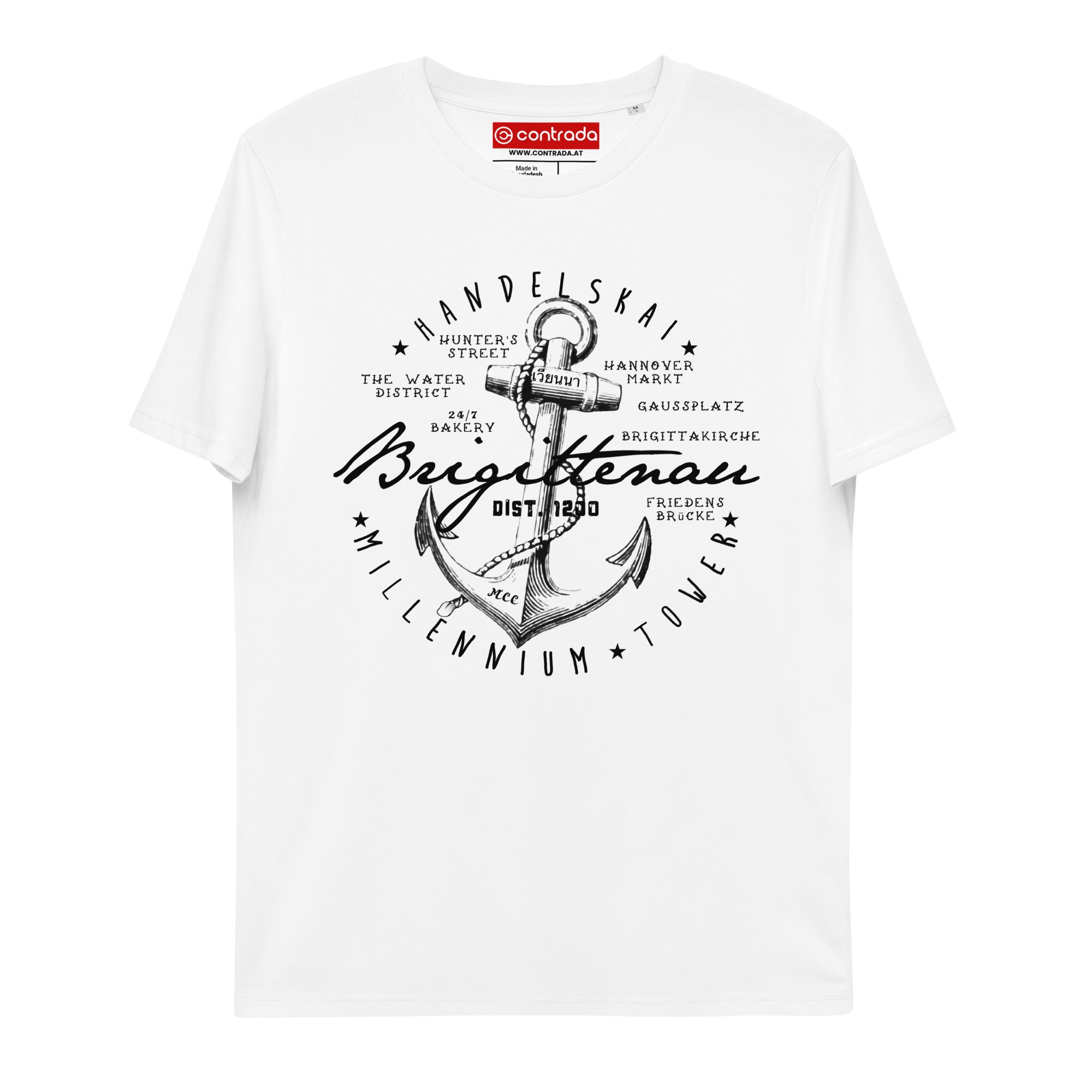 20., Brigittenau, Wien, „Americana“, Classic Premium, 100% Bio-Baumwoll T-Shirt