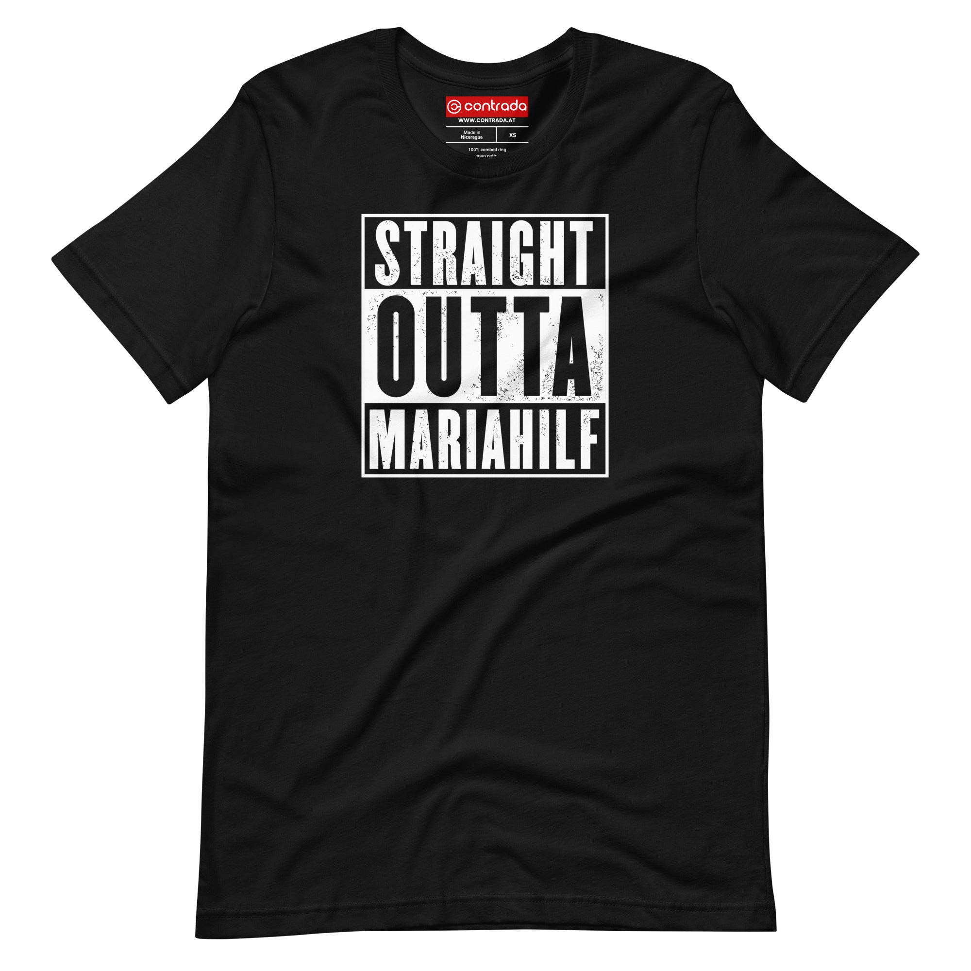 06., Mariahilf, Wien, „Straight Outta“, Modern Basic T-Shirt