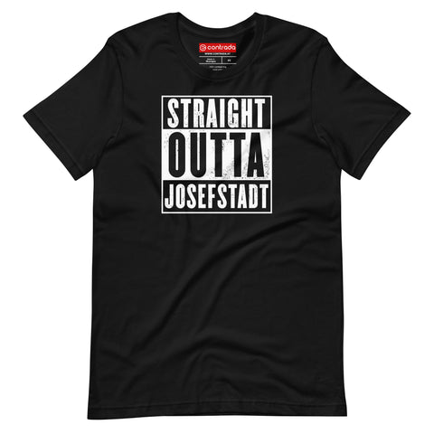 08., Josefstadt, Wien, „Straight Outta“, Modern Basic T-Shirt