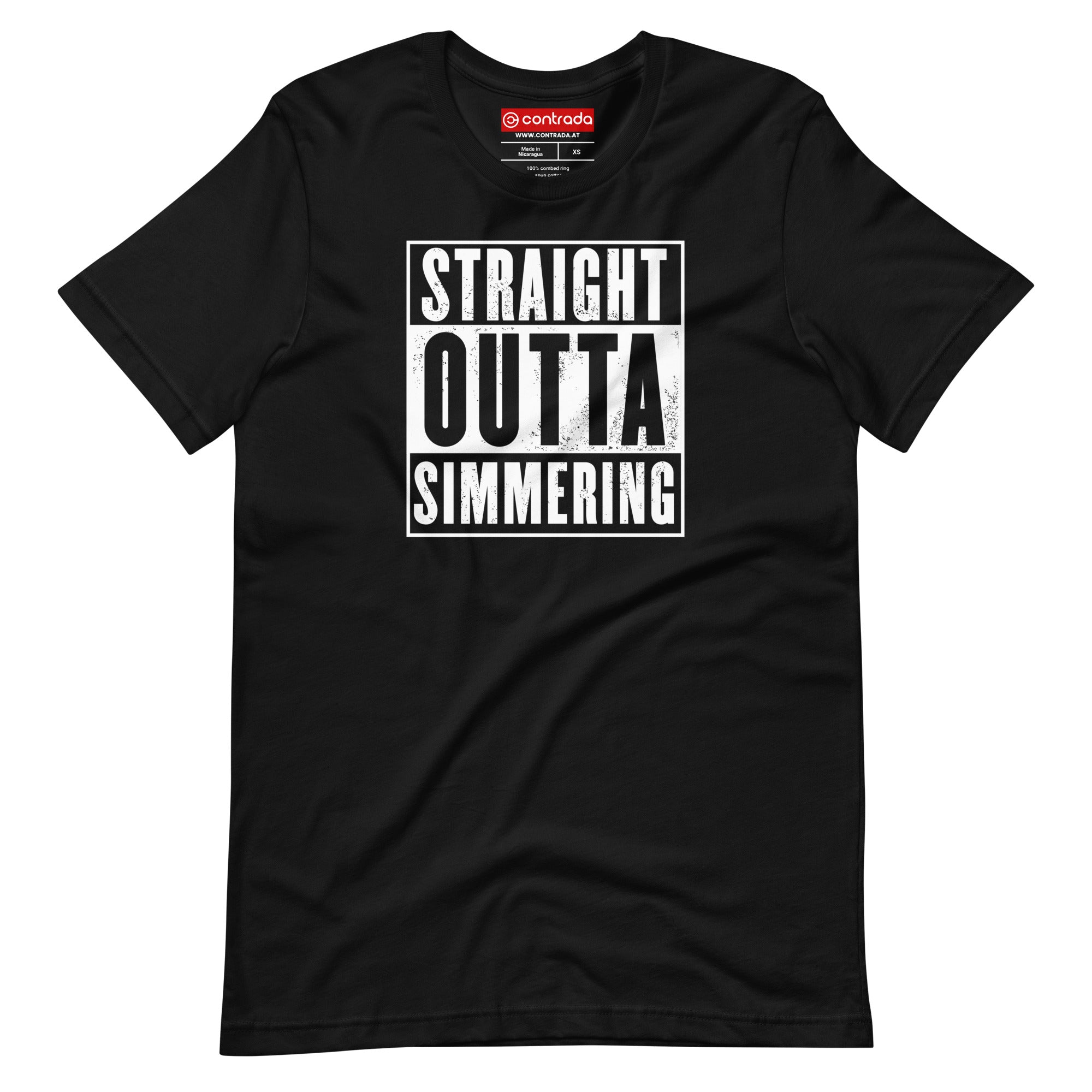 11., Simmering, Wien, „Straight Outta“, Modern Basic T-Shirt