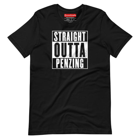 14., Penzing, Wien, „Straight Outta“, Modern Basic T-Shirt