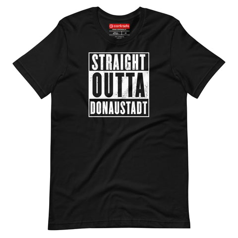 22., Donaustadt, Wien, „Straight Outta“, Modern Basic T-Shirt