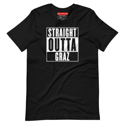 00., Graz, „Straight Outta“, Modern Basic T-Shirt