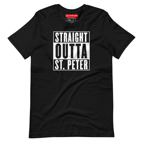 08., St-Petter, Graz, „Straight Outta“, Modern Basic T-Shirt
