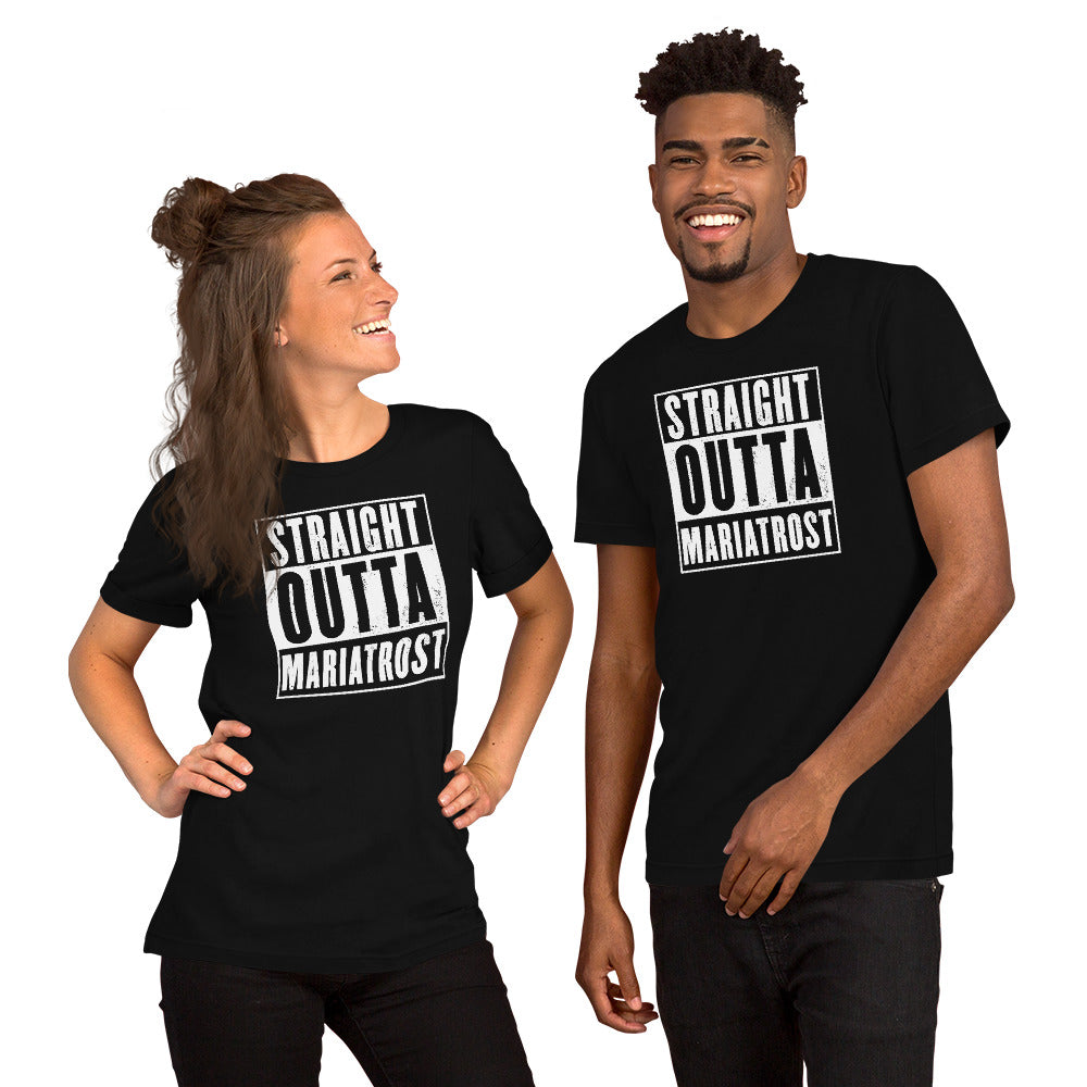11., Mariatrost, Graz, „Straight Outta“, Modern Basic T-Shirt