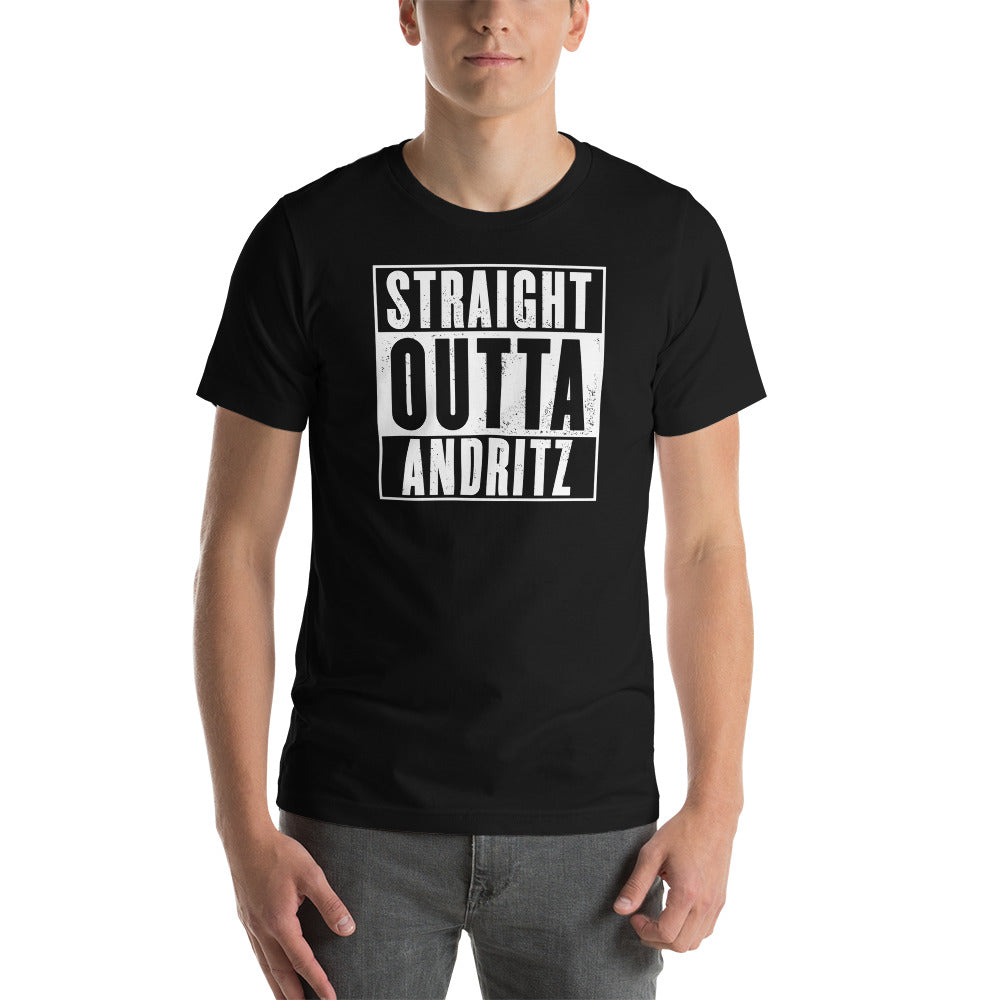 12., Andritz, Graz, „Straight Outta“, Modern Basic T-Shirt