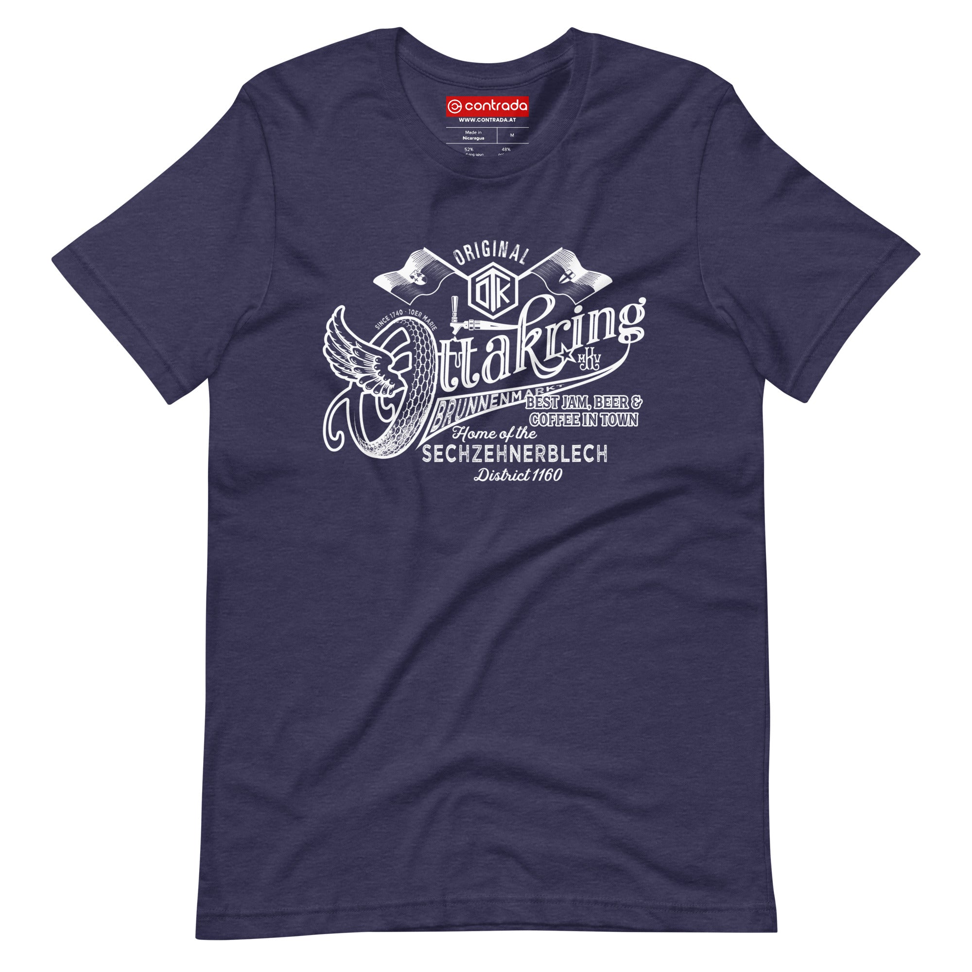 16., Ottakring, Wien, „Americana“, Modern Basic T-Shirt