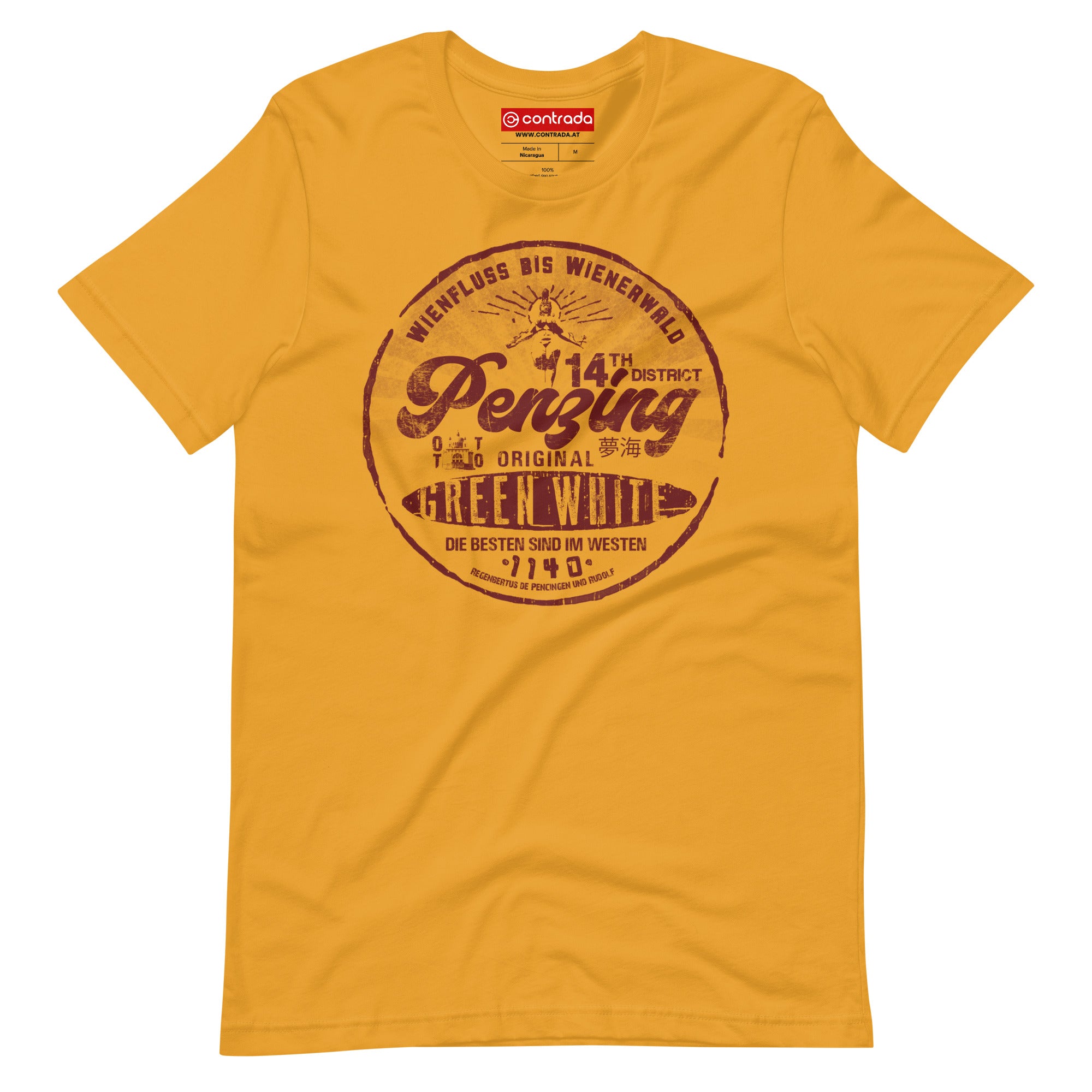 14., Penzing, Wien, „Americana“, Modern Basic T-Shirt