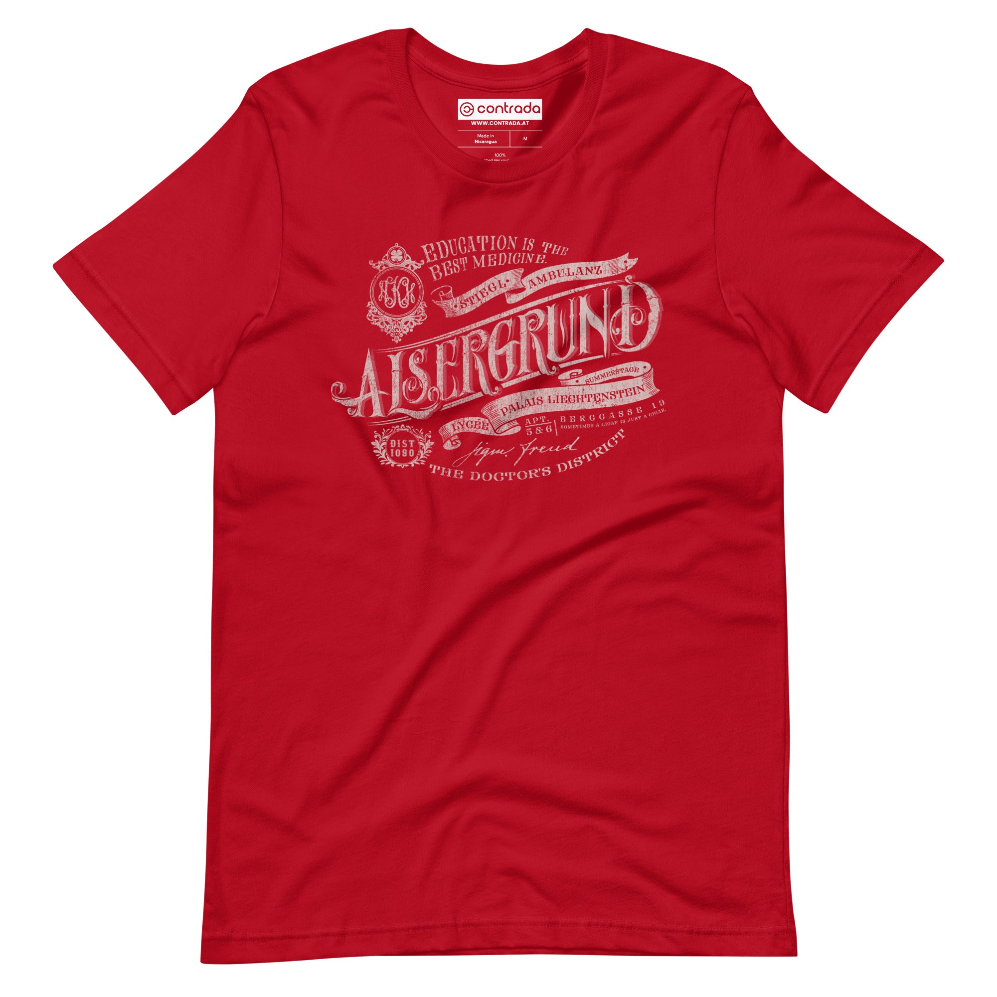 09., Alsergrund, Wien, „Americana“, Modern Basic T-Shirt