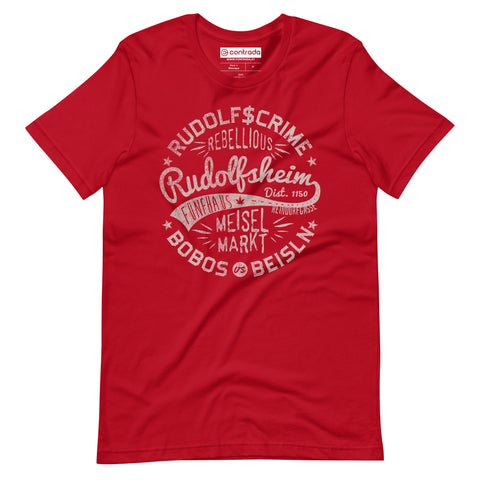 15., Rudolfsheim-Fünfhaus, Wien, „Americana“, Modern Basic T-Shirt