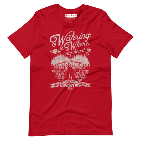 18., Währing, Wien, „Americana“, Modern Basic T-Shirt