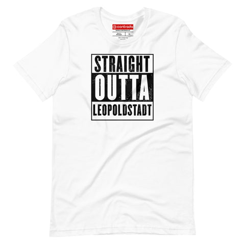 02., Leopoldstadt, Wien, „Straight Outta“, Modern Basic T-Shirt