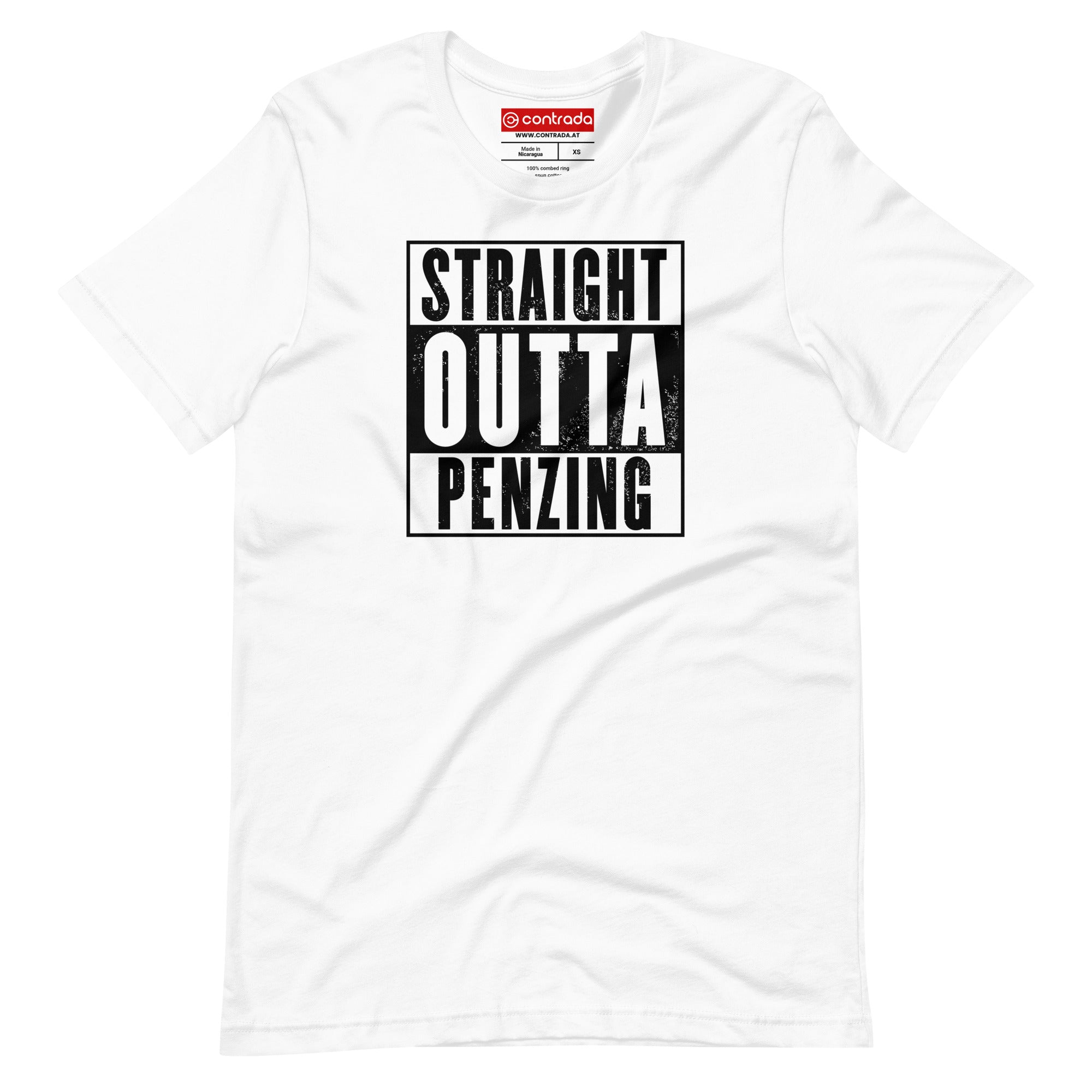 14., Penzing, Wien, „Straight Outta“, Modern Basic T-Shirt