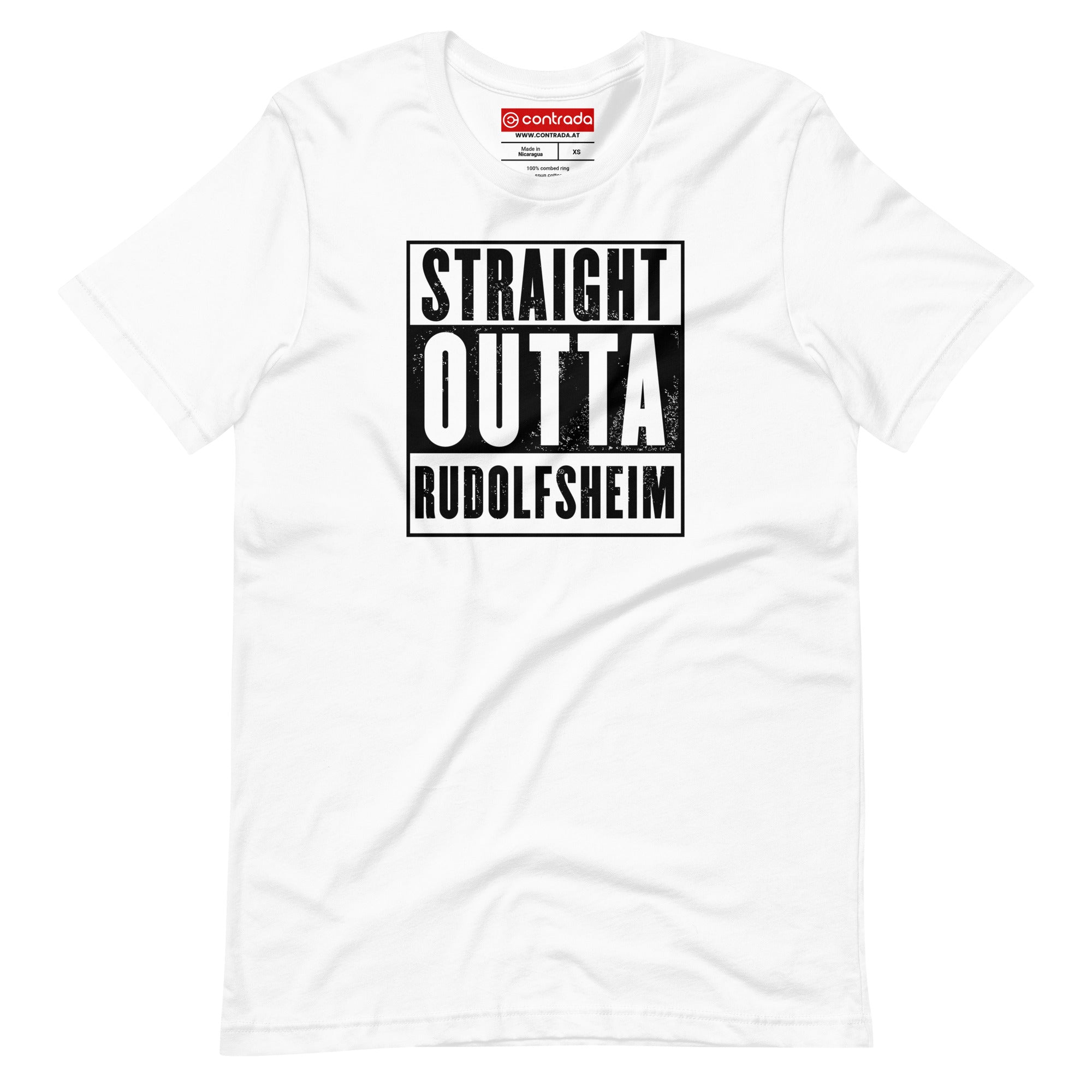 15., Rudolfsheim, Wien, „Straight Outta“, Modern Basic T-Shirt