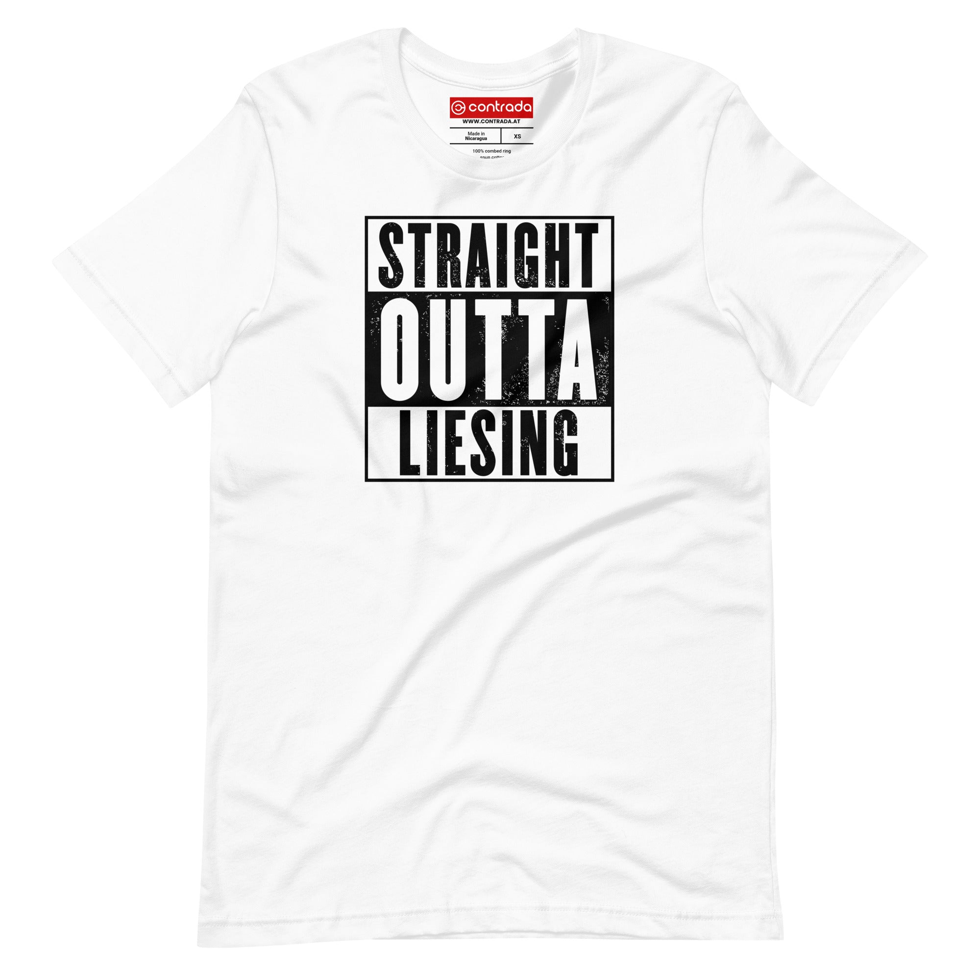 23., Liesing, Wien, „Straight Outta“, Modern Basic T-Shirt