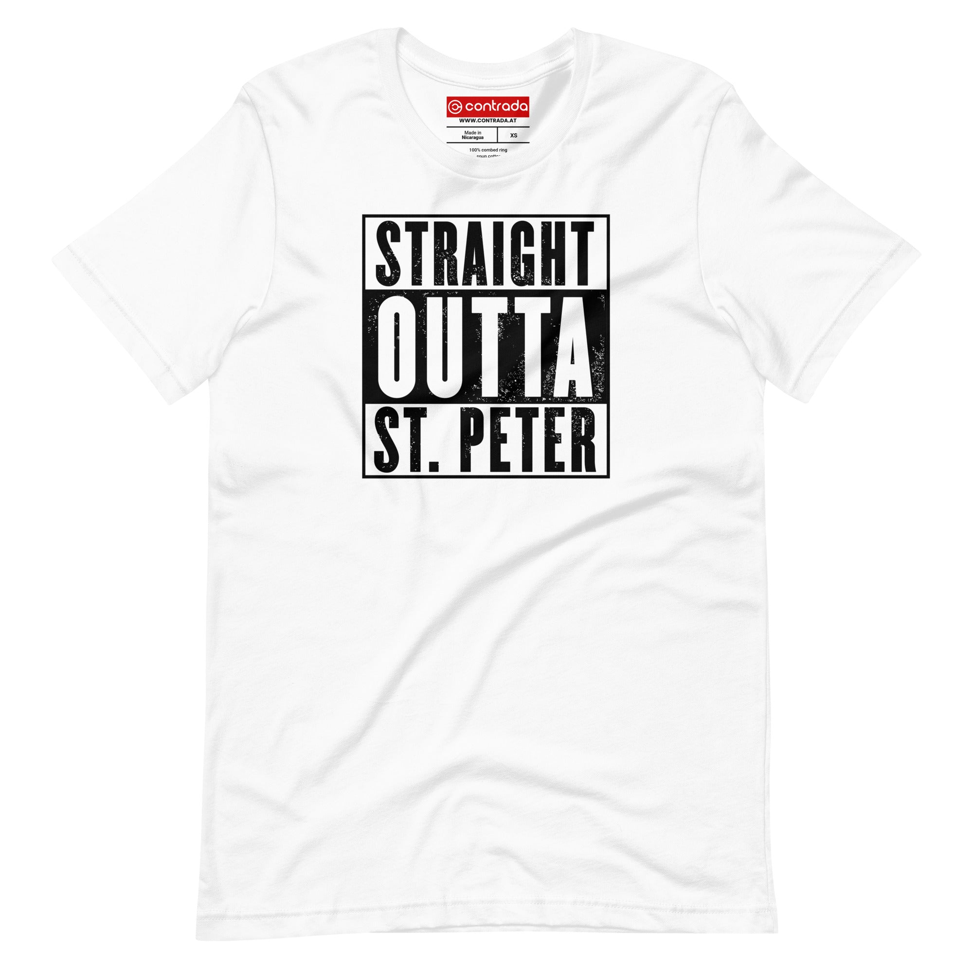 08., St-Petter, Graz, „Straight Outta“, Modern Basic T-Shirt