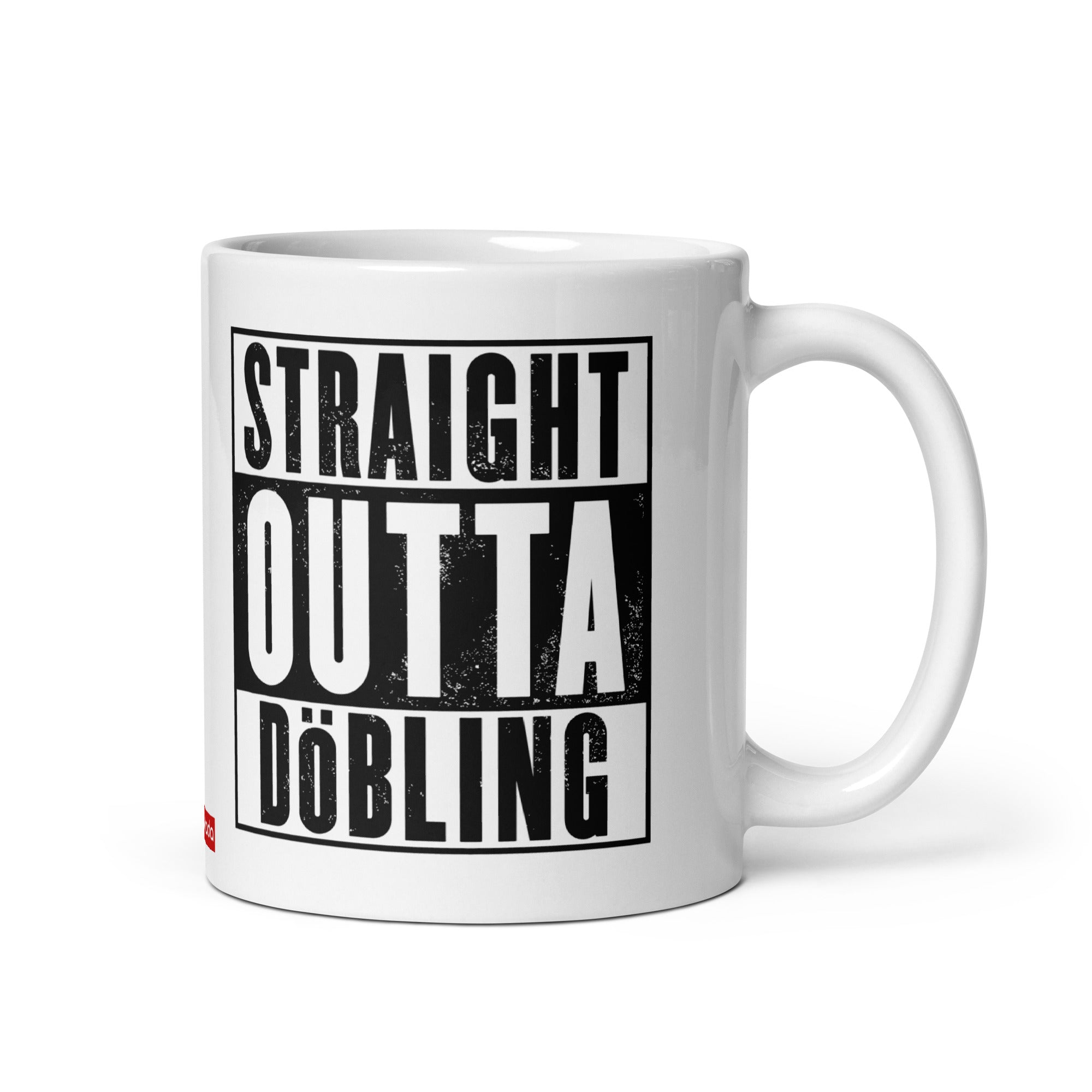 19., Döbling, Wien, „Straight Outta“, 325ml glänzende Häferl