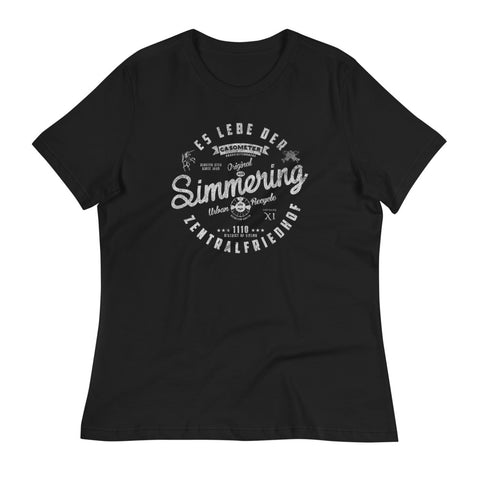 11., Simmering, Wien, „Americana“, Premium Lockeres Damen T-Shirt