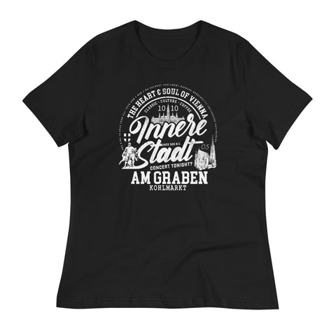 01., Innere Stadt, Wien, „Americana“, Premium Lockeres Damen T-Shirt