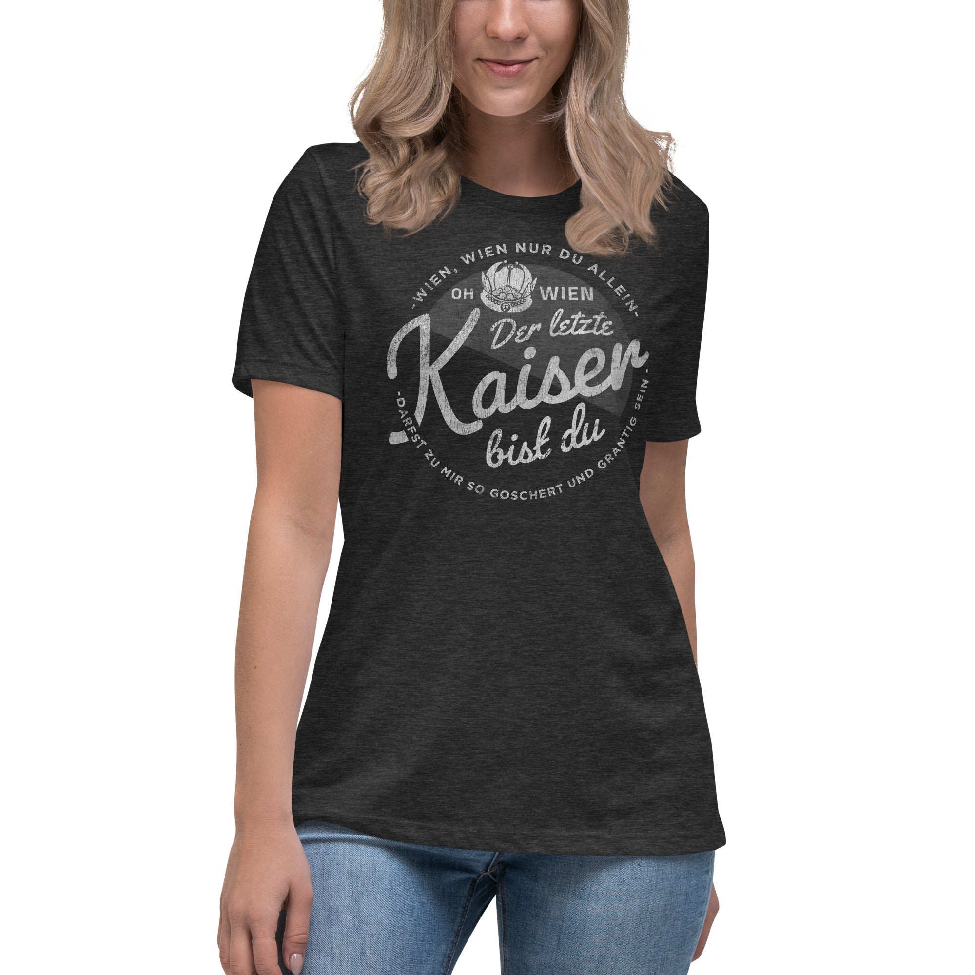 Wiener Blond, „Der letzte Kaiser“, Premium Lockeres Damen T-Shirt