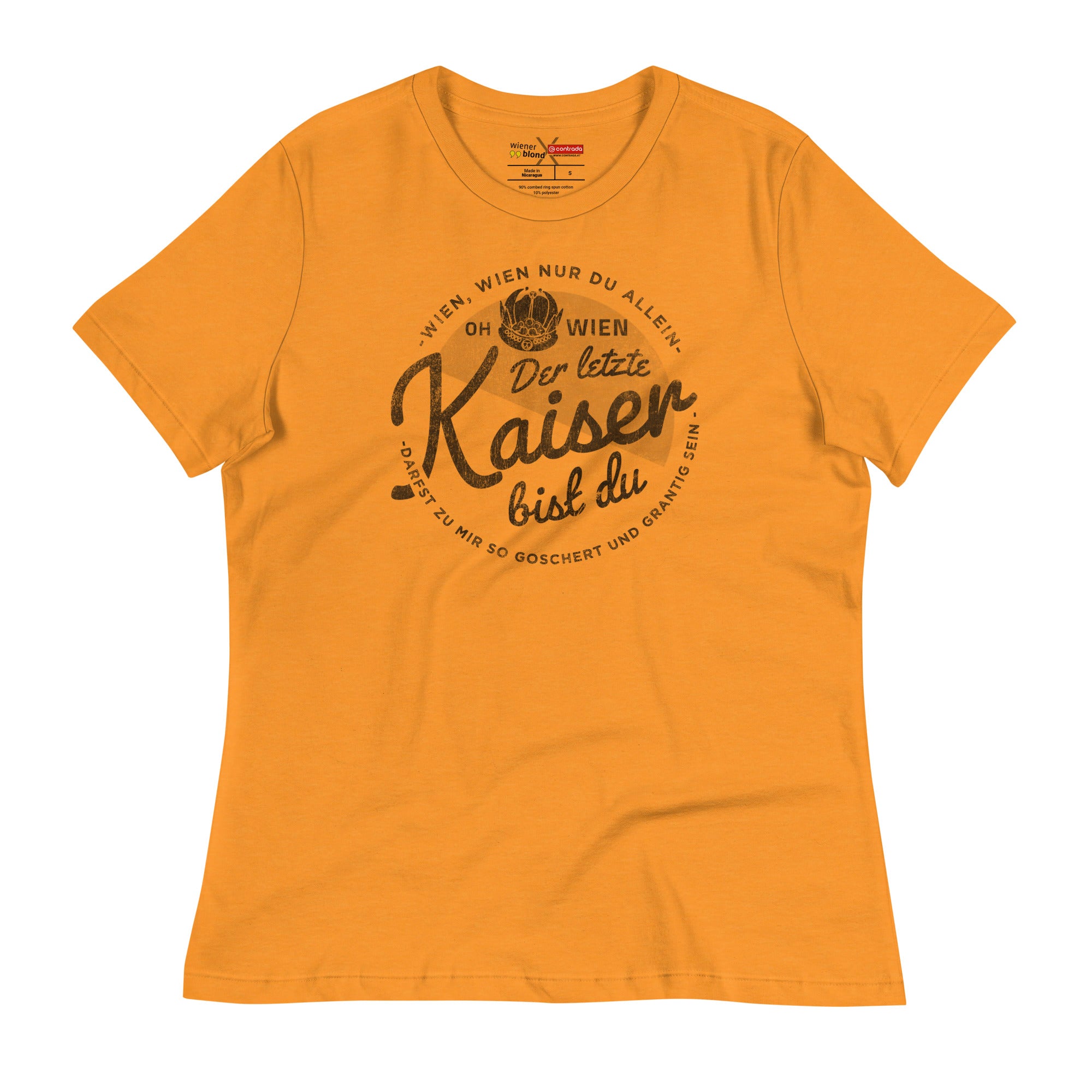 Wiener Blond, „Der letzte Kaiser“, Premium Lockeres Damen T-Shirt